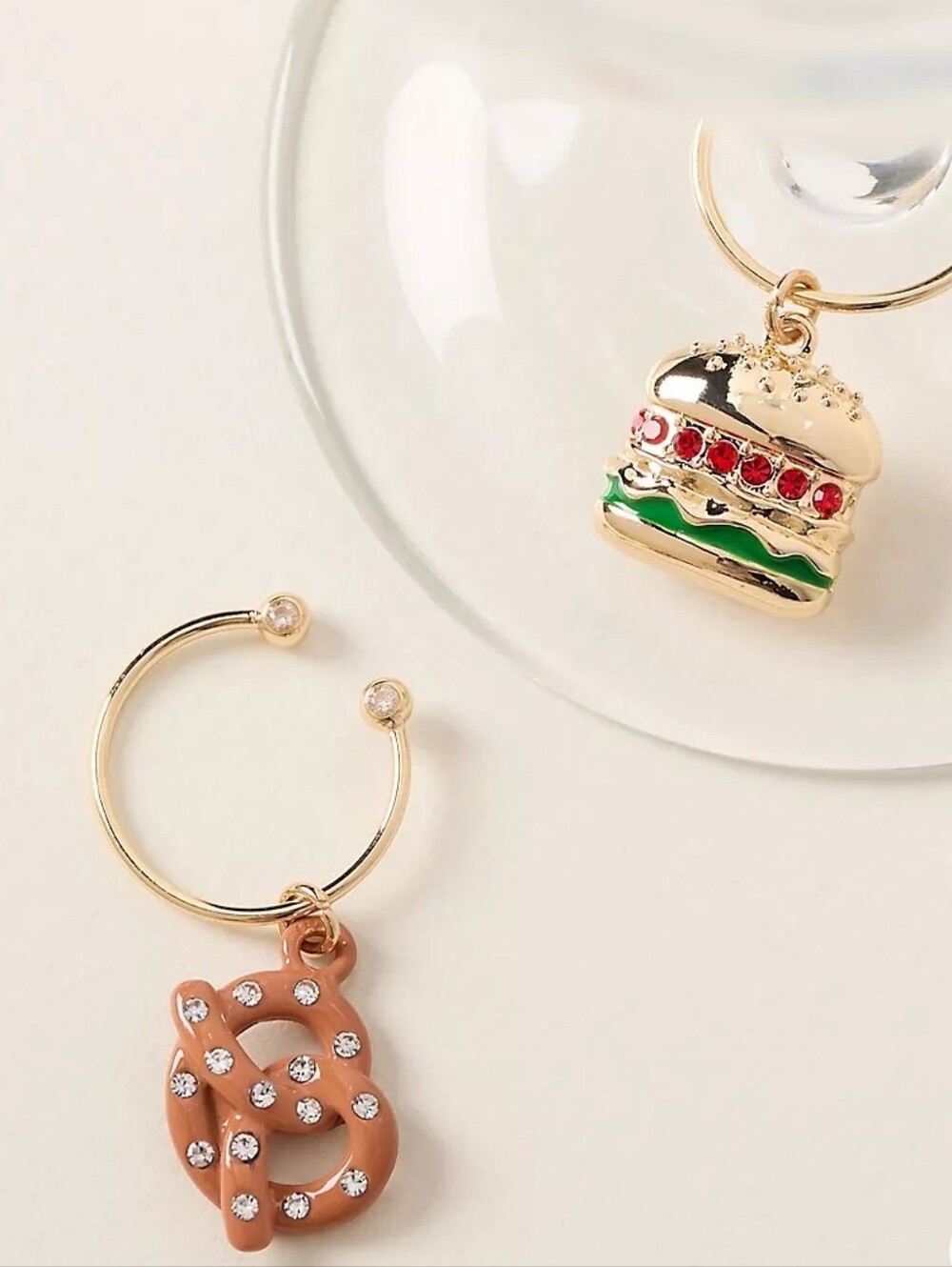 🎆✨️NWT Anthropologie Picnic In The Park Cocktail Charms